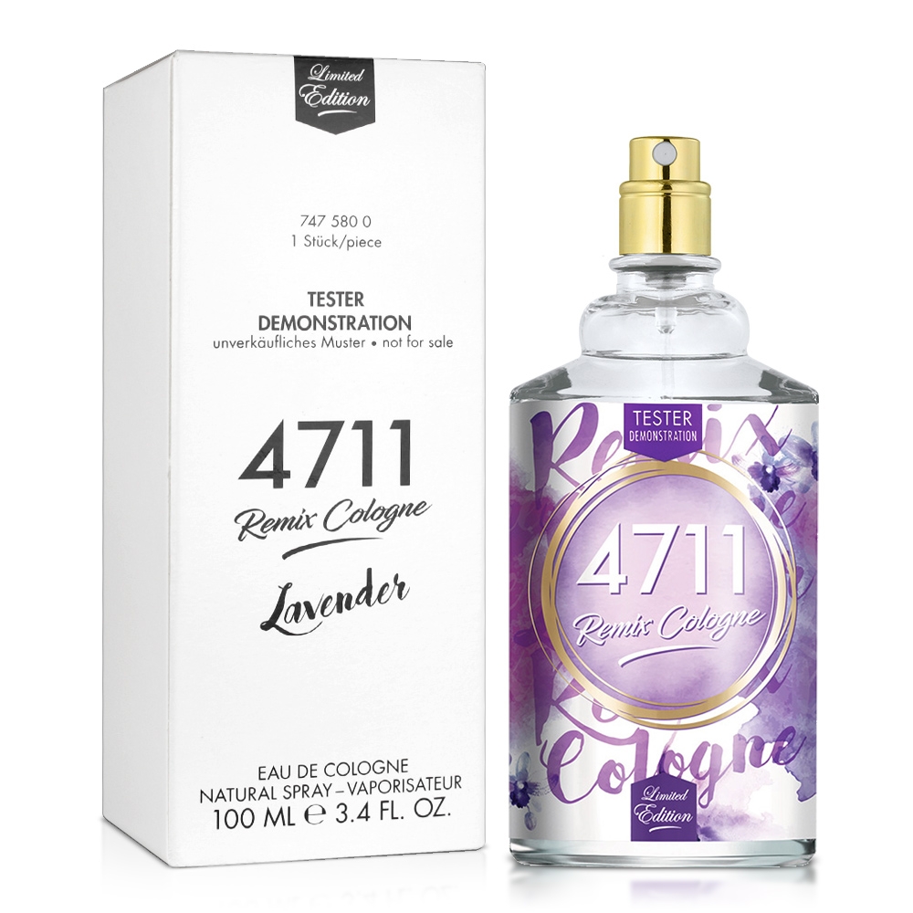 No.4711 Lavender經典薰衣草古龍水100ml-Tester