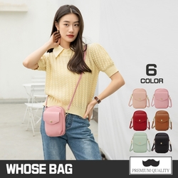 【WHOSE BAG】日系輕量皮革迷你側背包 手機包 斜背包 女包 NO.WBM041