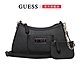 GUESS-經典壓紋LOGO肩背包-黑 product thumbnail 1