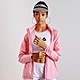 FILA 女抗UV可收納風衣外套-粉色 5JKY-1327-LR product thumbnail 1