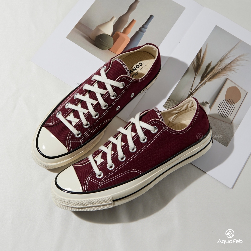 Converse Chuck Taylor 1970 男鞋 女鞋 酒紅色 低筒 帆布 休閒鞋 A01450C