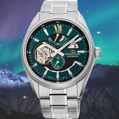 ORIENT STAR 東方之星 高質感 鏤空機械腕錶 41mm / RE-AV0114E