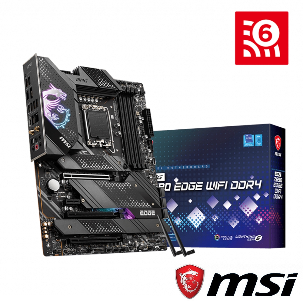 MSI微星 MPG Z690 EDGE WIFI DDR4 主機板