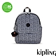 Kipling 深灰雪佛龍印花多袋小型後背包-MATTA UP product thumbnail 1