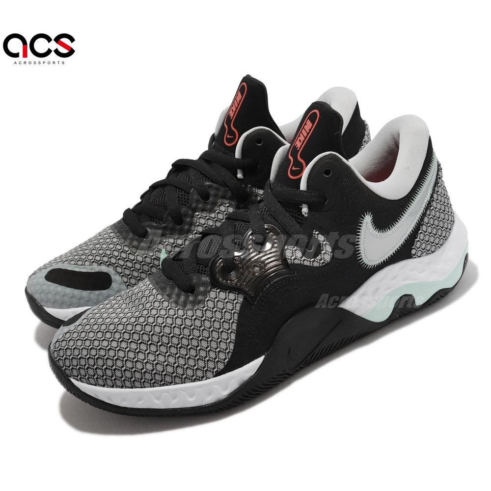 Nike 籃球鞋 Renew Elevate II 男鞋 避震 包覆 舒適 球鞋 支撐 運動 黑 灰 CW3406001