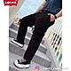 Levis 男款 Stay Loose復古寬鬆版繭型打摺休閒褲 / 黑色基本款 / 彈性布料 product thumbnail 1