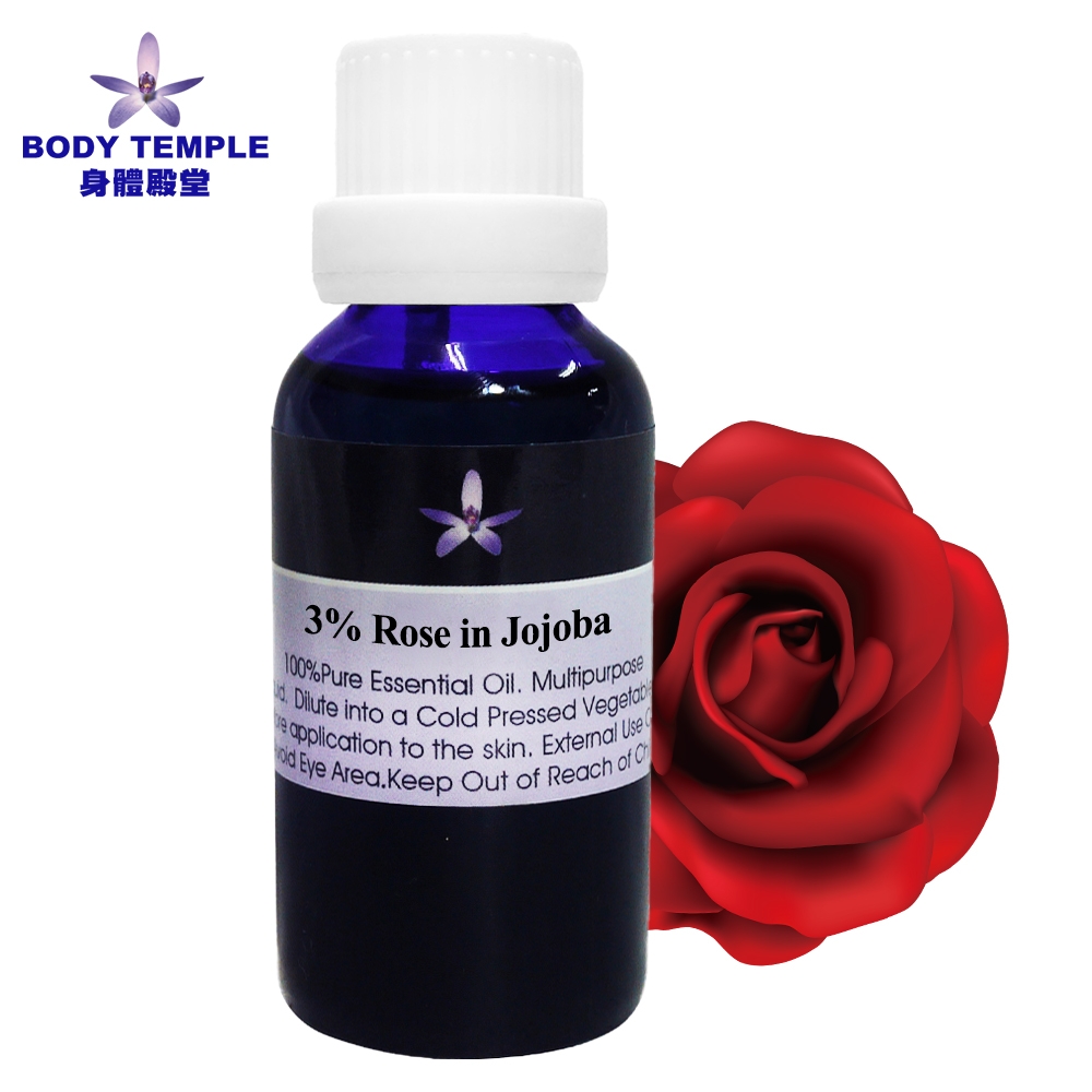 Body Temple 3%玫瑰芳療精油(Rose Absolute)30ml