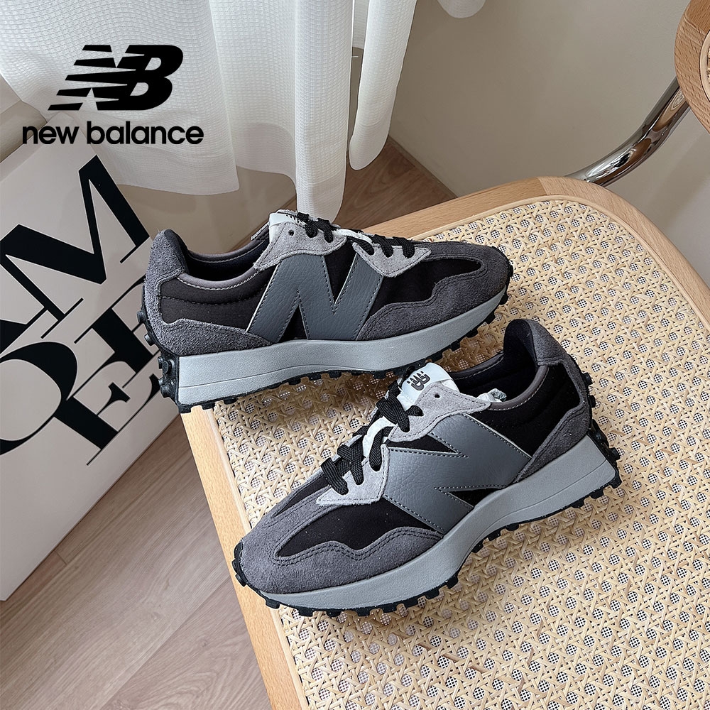 New Balance]復古鞋_中性_黑灰色_MS327GRM-D楦| 休閒鞋| Yahoo奇摩購物中心