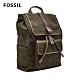 FOSSIL BUCKNER帆布背包 (可裝15吋筆電)- 墨綠色 MBG9437300 product thumbnail 1