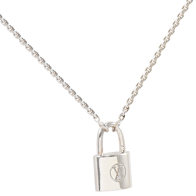 Q93559 Silver Lockit Pendant, Sterling Silver, Silver, One Size