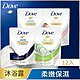 DOVE多芬 滋養柔膚/gofresh沐浴露補充包 580Gx12入組_ product thumbnail 1