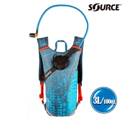 SOURCE 強化型水袋背包 Durabag Pro 2020 2052148803｜水袋3L｜珊瑚藍