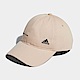 Adidas Wording Cap [IB0315] 男女 老帽 鴨舌帽 棒球帽 六分割 經典款 遮陽 吸濕排汗 米 product thumbnail 1