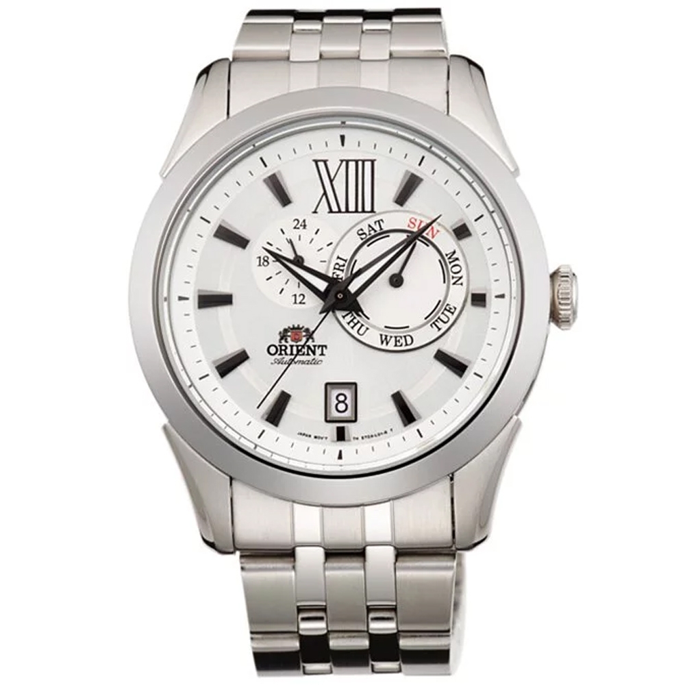 ORIENT 東方錶 Day&Date系列 日期顯示機械腕錶 42mm / FET0X005W