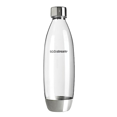 Sodastream 金屬水滴寶特瓶1L- 1入