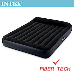 INTEX 舒適雙人特大充氣床(FIBER TECH)-寬183cm(64144)