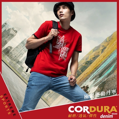 鬼洗 BLUE WAY –CORDURA年節限定755中低腰丹寧小直筒褲(淺藍)