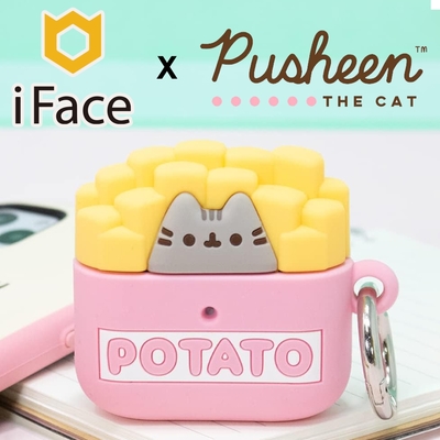 日本 iFace x Pusheen AirPods 3 專用 胖吉貓限量聯名款保護殼 - 薯條