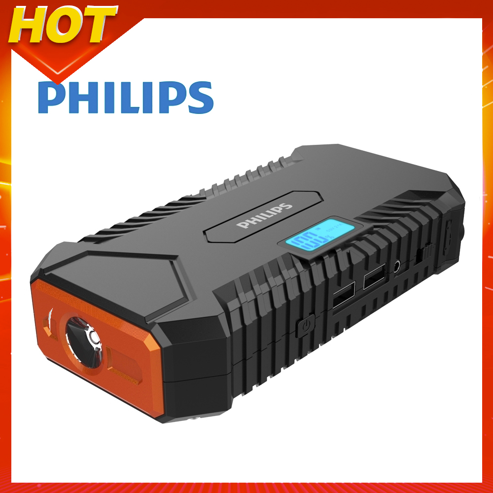 PHILIPS 飛利浦 LED顯示救車行動電源 DLP7712N