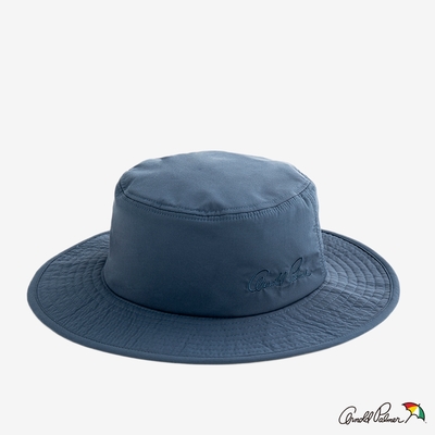 Arnold Palmer -配件-草寫LOGO遮陽帽-藍灰色