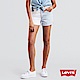 Levis 女款 短褲 中腰原創直筒 拼接-動態show product thumbnail 2