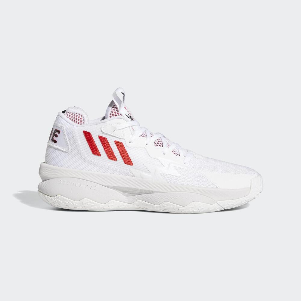 Adidas Dame 8 [GY0384] 男 籃球鞋 運動 明星款 Lillard 里拉德 緩震 實戰 球鞋 白 紅