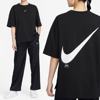 Nike AS W NSW CTYUTLTY OS SS TOP 女黑寬鬆休閒運動短袖