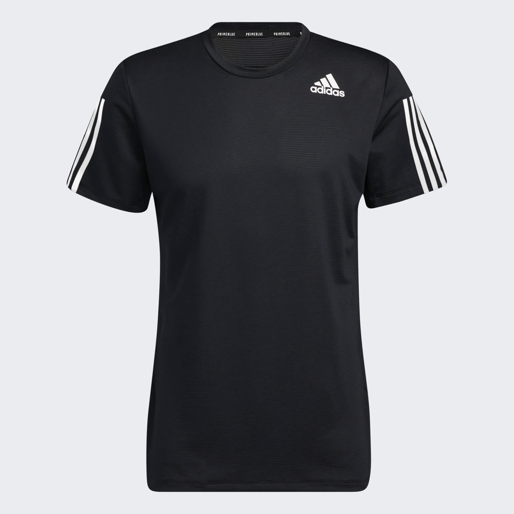 Adidas Aero 3S Tee PB [GQ2159] 男 短袖 上衣 T恤 運動 吸濕 排汗 亞洲尺寸 黑