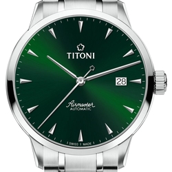 TITONI 梅花錶 空中霸王系列 放射紋機械腕錶 83733S-673 / 40mm