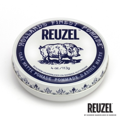 REUZEL 白豬強力黏土級水性髮泥 113g