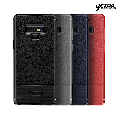 VXTRA Samsung Galaxy Note9 防滑手感皮紋 軟性手機殼