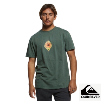 【QUIKSILVER】OG LIT SS TEE T恤 軍綠