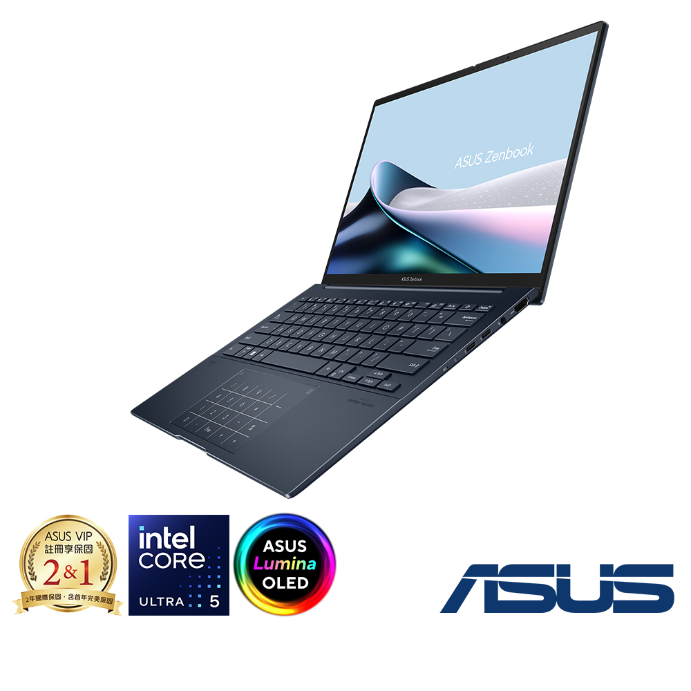 ASUS UX3405MA 14吋輕薄筆電 (Core Ultra 5-125H/16G/1TB SSD/EVO認證/紳士藍/Zenbook 14  OLED) | ASUS ZenBook 系列 | Yahoo奇摩購物中心