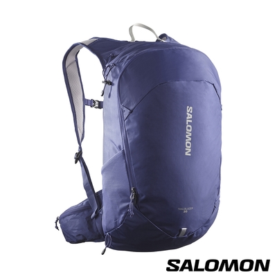 官方直營 Salomon TRAILBLAZER 20 多功能背包 蝴蝶藍/魅灰