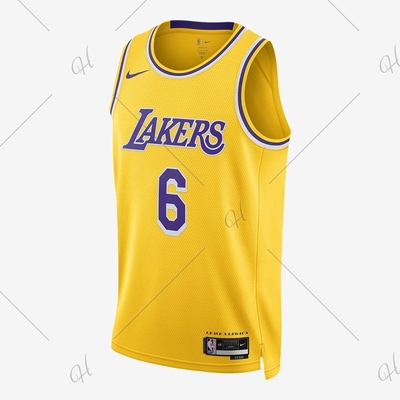 NIKE 背心 男款 運動背心 NBA 湖人隊 LAL MNK DF SWGMN JSY ICN 22 黃紫 DN2009-728