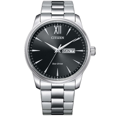 CITIZEN星辰 GENT S 光動能時尚日期腕錶 41.8mm/BM8550-81E