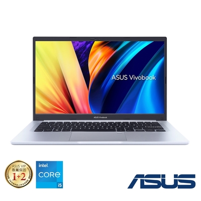 ASUS X1402ZA 14吋筆電 (i5-1235U/16G/512G SSD/Win11/冰河銀/特仕版)