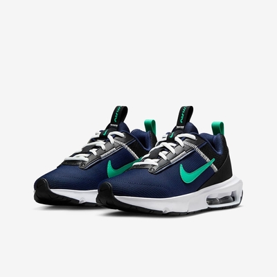 NIKE AIR MAX INTRLK LITE (GS) 男女大童休閒鞋-藍黑綠-DH9393402