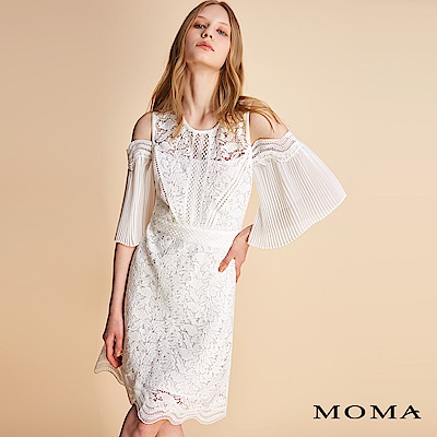 MOMA 露肩蕾絲洋裝