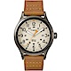 TIMEX 遠征系列 超越巔峰登山探險腕錶-米面x駝色錶帶/40mm product thumbnail 1