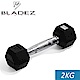 【BLADEZ】六角包膠啞鈴-2Kg product thumbnail 1