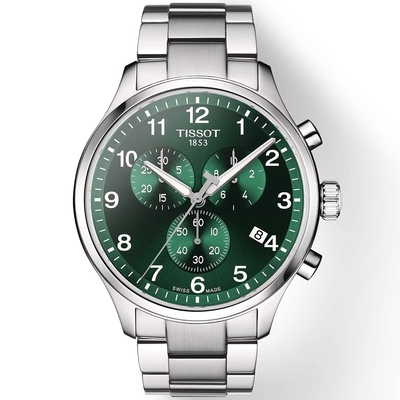 TISSOT 天梭 官方授權 韻馳系列 Chrono XL計時手錶 迎春好禮-45mm T1166171109200