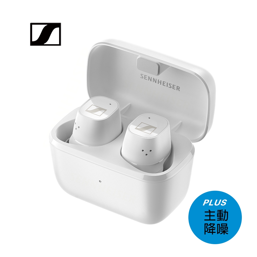 Sennheiser 森海塞爾CX Plus True Wireless 降噪藍牙耳機-白色