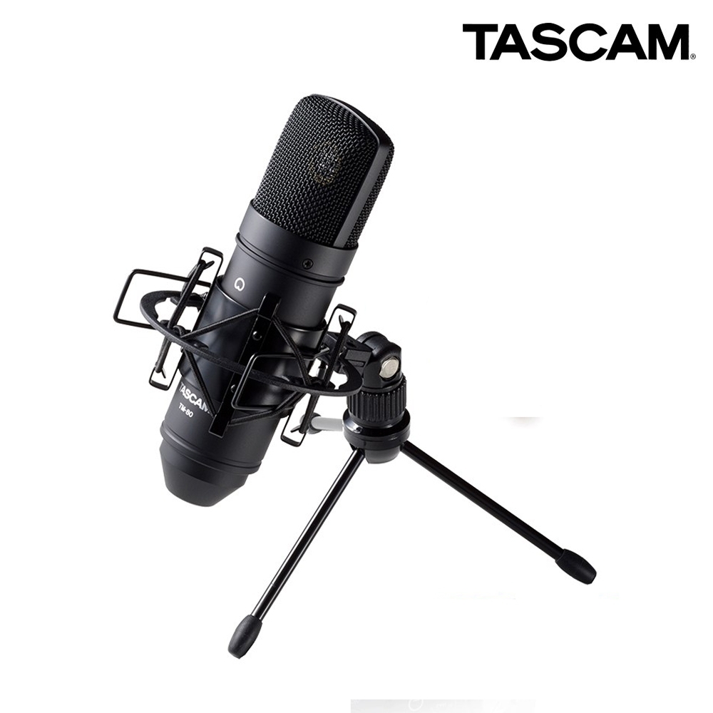 【日本TASCAM】電容式麥克風 TM-80(B)