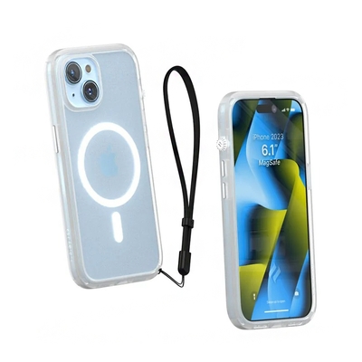 CATALYST iPhone15 (6.1 ) MagSafe防摔耐衝擊保護殼-霧透