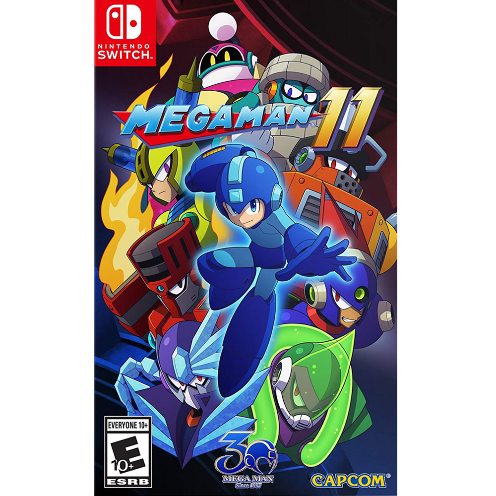 洛克人 11：命運的齒輪！！Mega Man 11  -NS Switch 中英日文美版