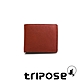 tripose 進口牛皮對開短夾 咖啡色 product thumbnail 1