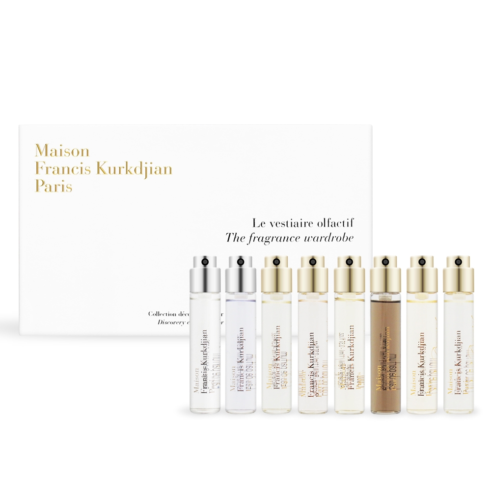 *Maison Francis Kurkdjian MFK 香氛衣櫥女性香水禮盒11mlX8[永恆之水+香詩之水等]-國際航空版