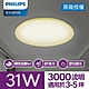 Philips 飛利浦 悅歆 LED 調光吸頂燈31W/ 3000流明-燈泡色(PA012) product thumbnail 1