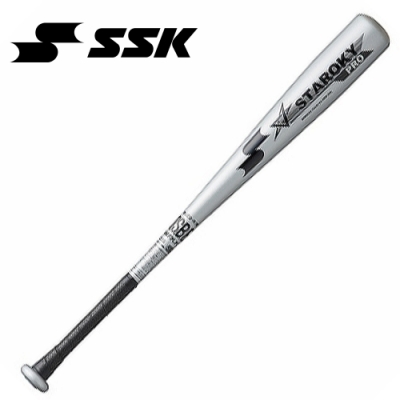 SSK  軟式球棒(J BALL對應)  銀/黑   SBB5028-9590